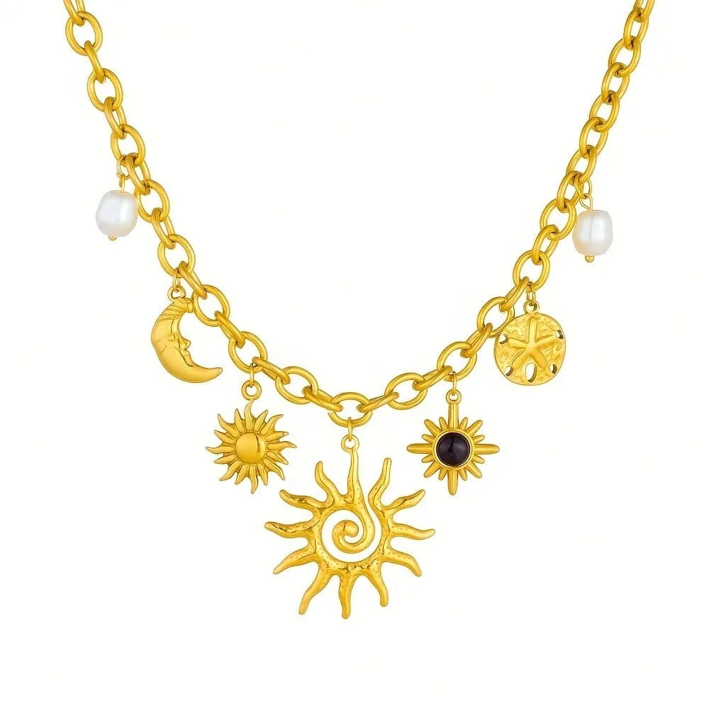Celestial Charm Necklace