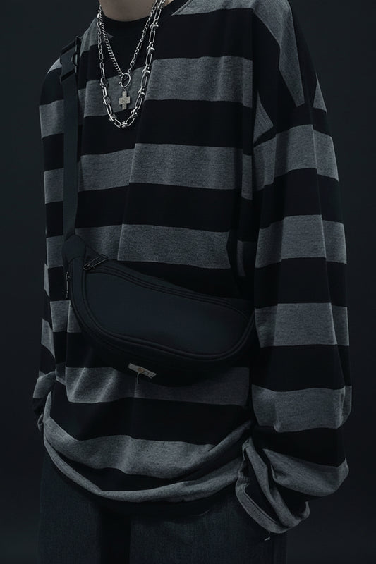 Striped Emo Pullover — Alt Fashion Essential