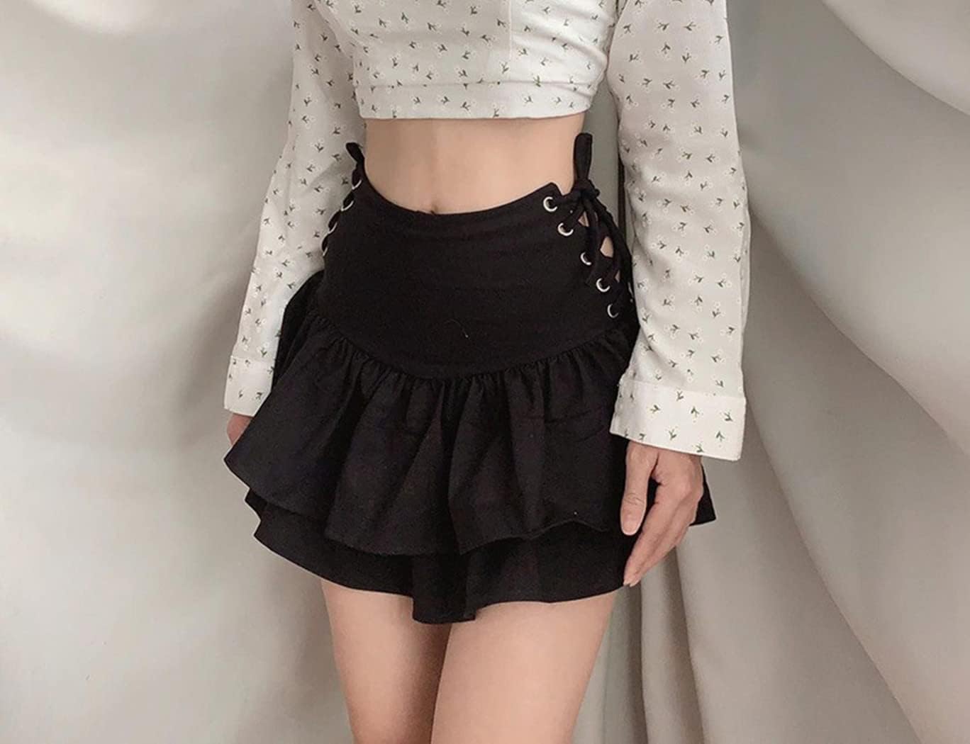 Alt Ruffle Mini Skirt