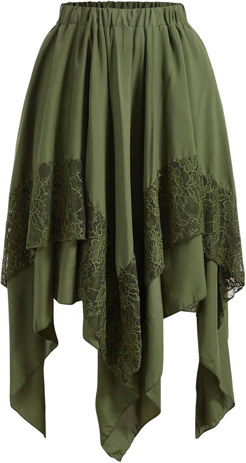 Mystical Flowy Lace Skirt