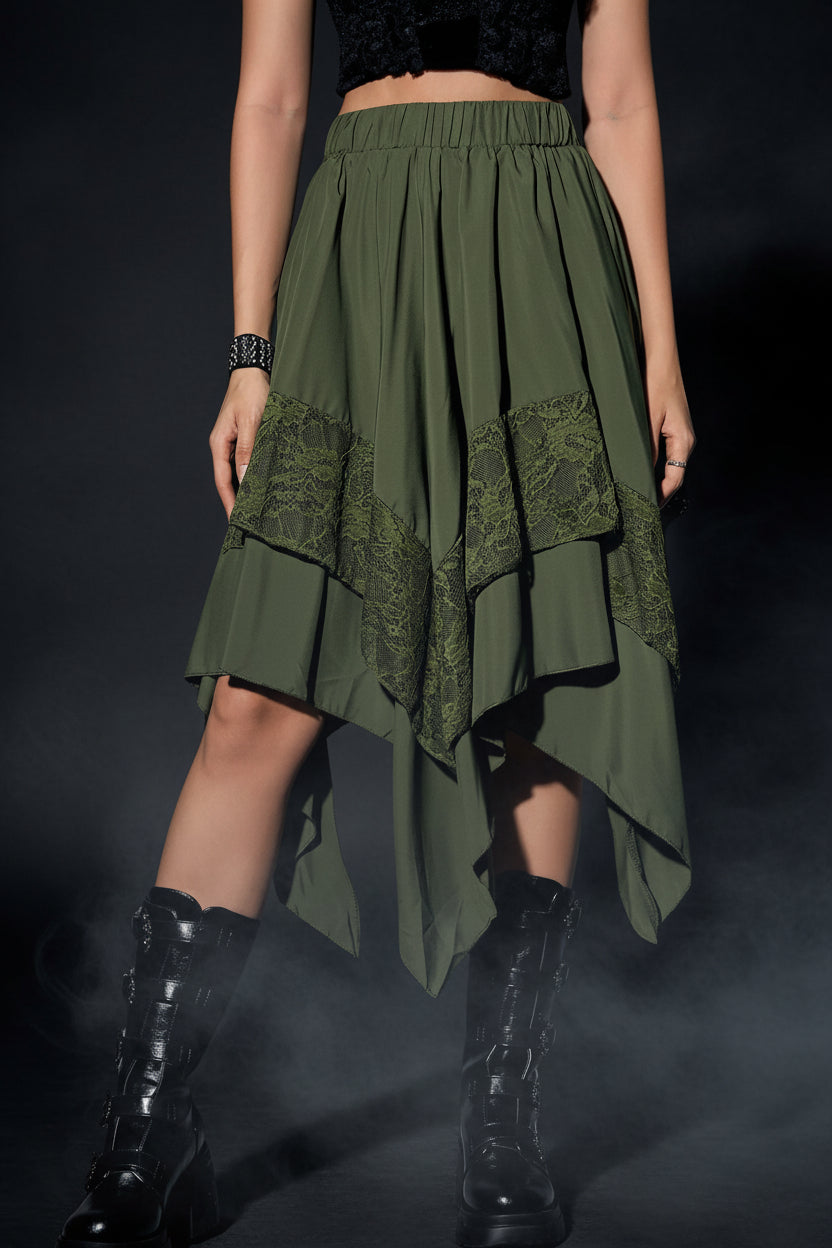Mystical Flowy Lace Skirt