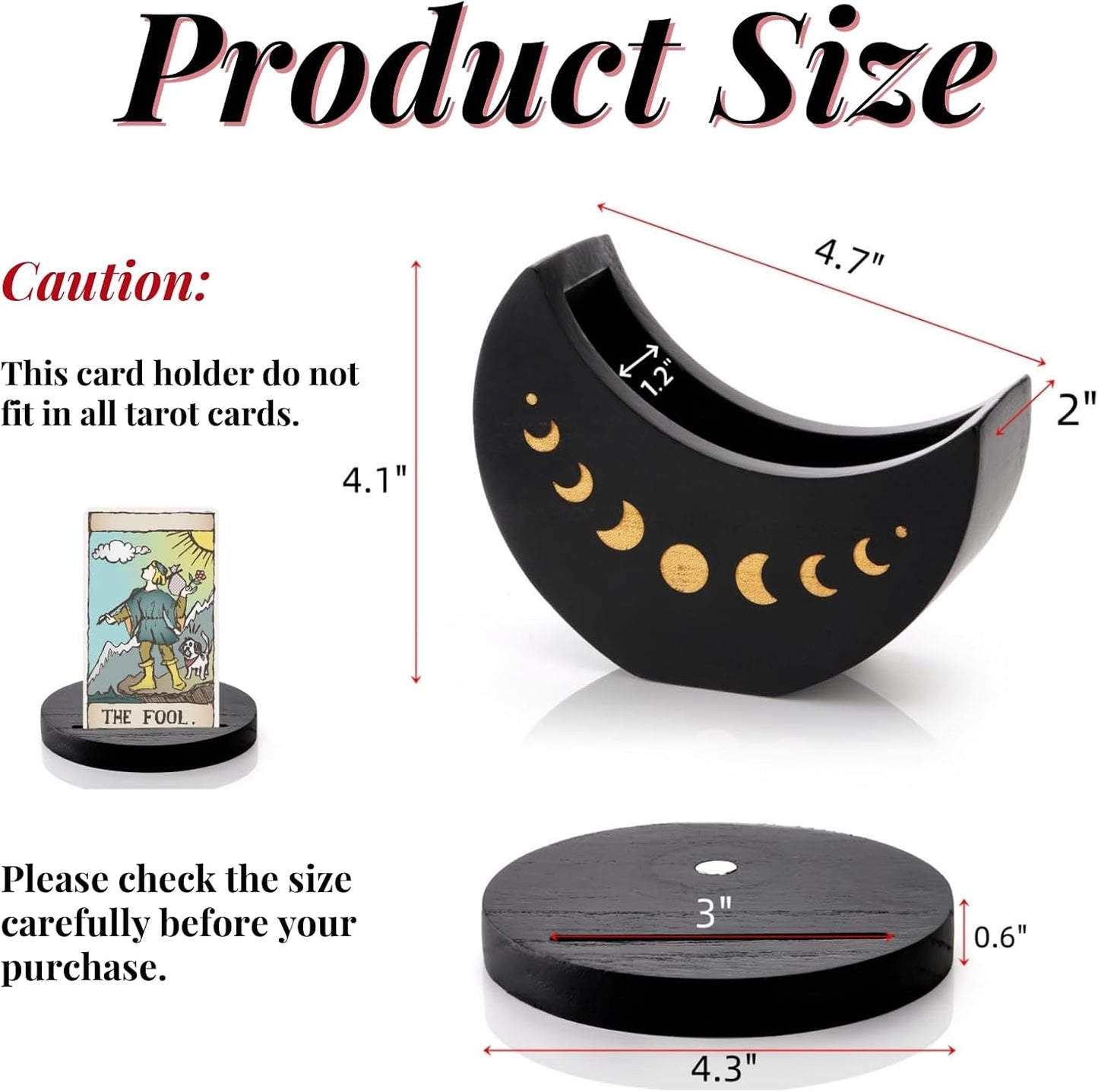 Moonlit Tarot Deck Holder