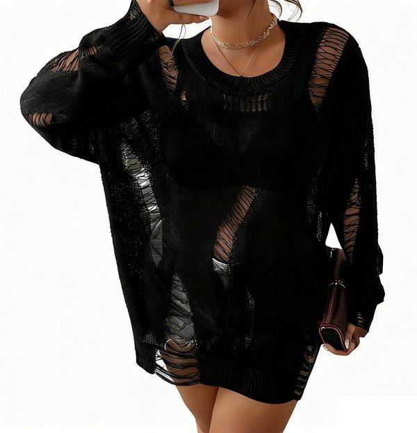 Cozy Oversized Gothic Sweater