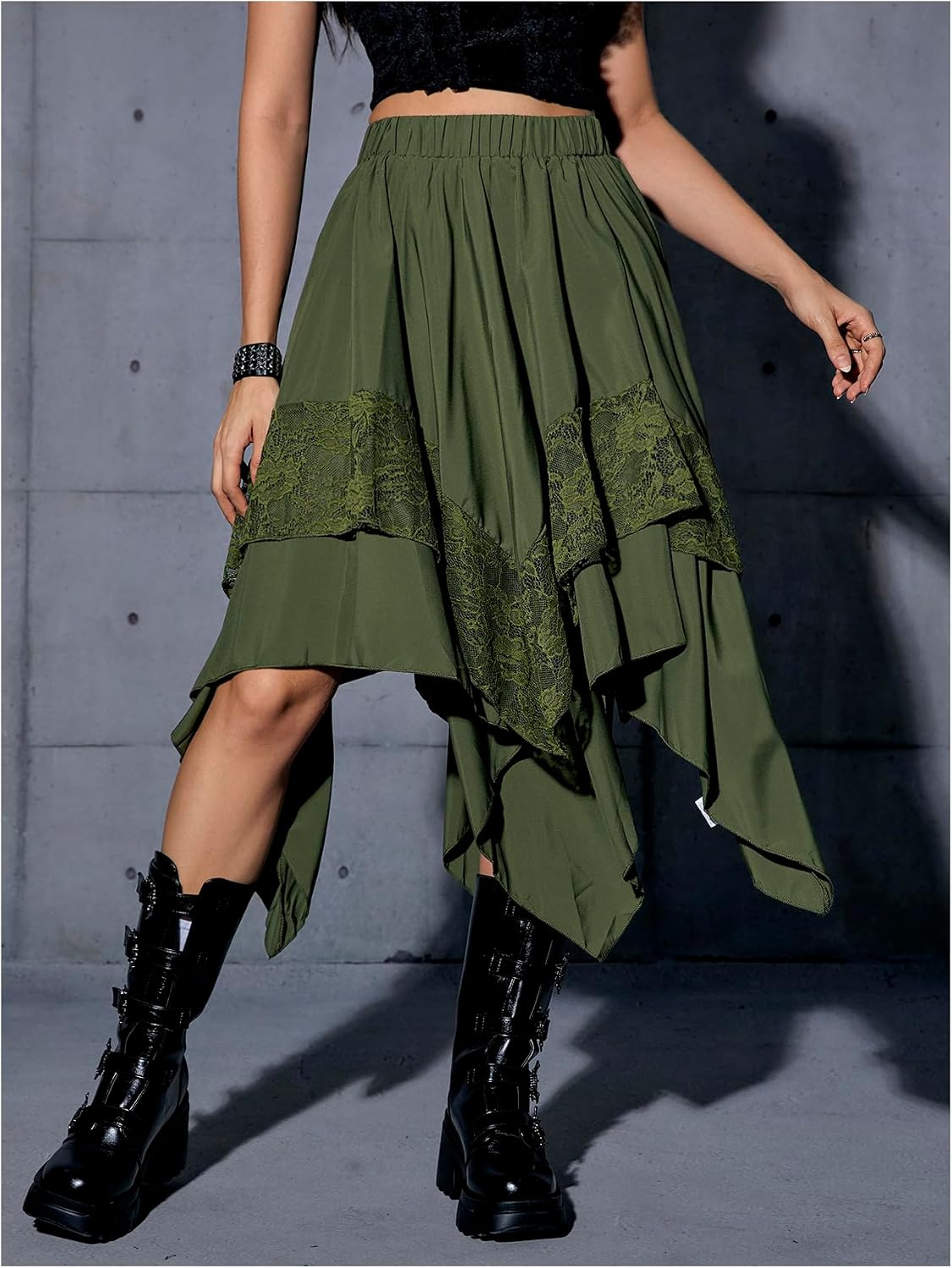 Mystical Flowy Lace Skirt