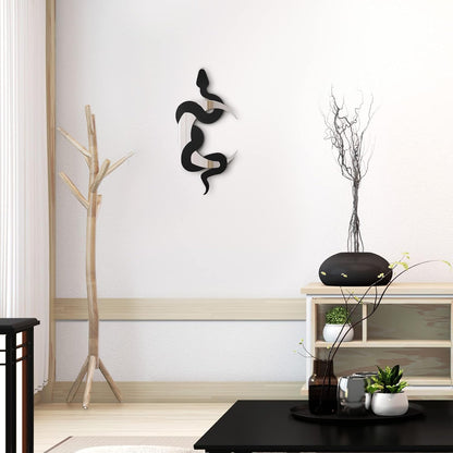 Mystic Moon Snake Mirror — Gothic Wall Decor