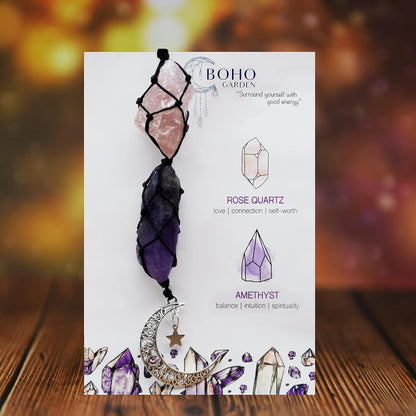 Mystical Crystal Car Charm