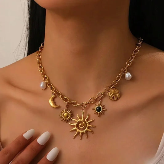 Celestial Charm Necklace