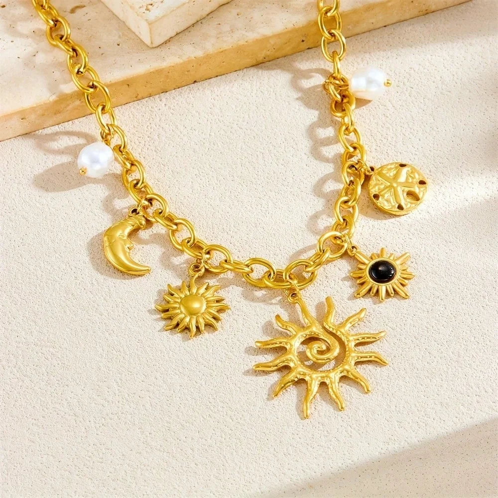 Celestial Charm Necklace