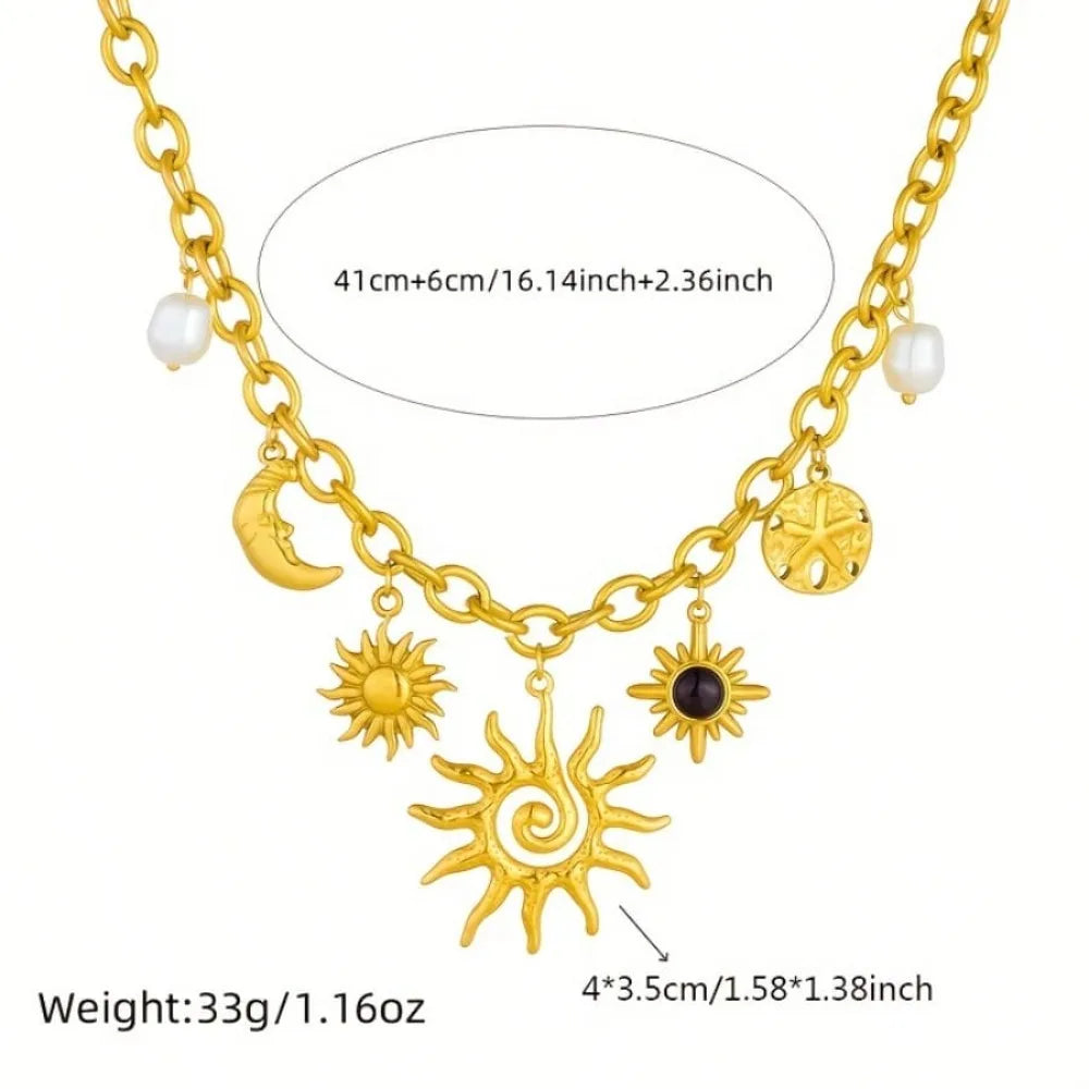 Celestial Charm Necklace