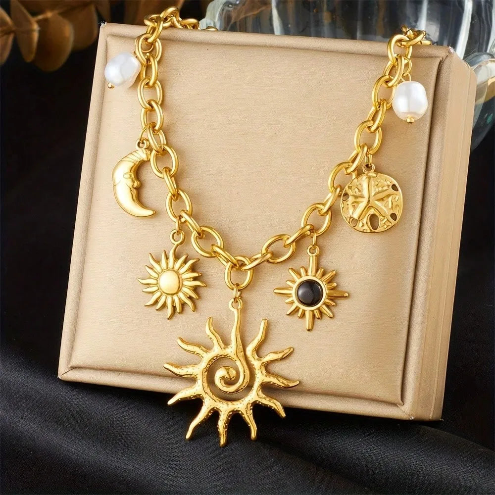 Celestial Charm Necklace