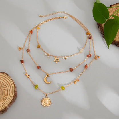 Celestial Pendant Necklace