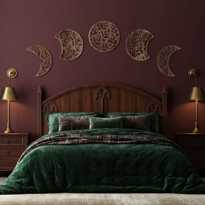 Mystical Moon Phase Wall Art